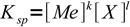 precipitation-titration-equivalence-point-calculation - solubility product, eq. 1