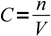 titration-calculation, eq. 1