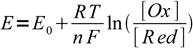 potentiometric-titration-end-point-detection, eq. 1