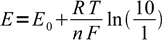 potentiometric-titration-end-point-detection, eq. 2
