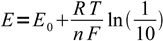 potentiometric-titration-end-point-detection, eq. 3