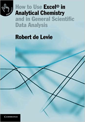 How to Use Excel in Analytical Chemistry and in General Scientific Data Analysis